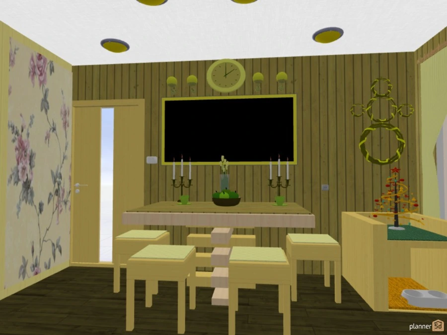 Кухня - Free Online Design | 3D Floor Plans by Planner 5D
