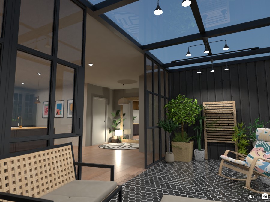 Conservatory of the Scandi House #4492100 by Ana G