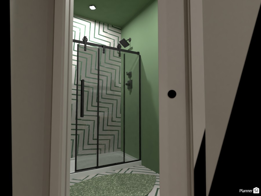 Scandi House - Powder Room + Shower Room #4492223 by Ana G
