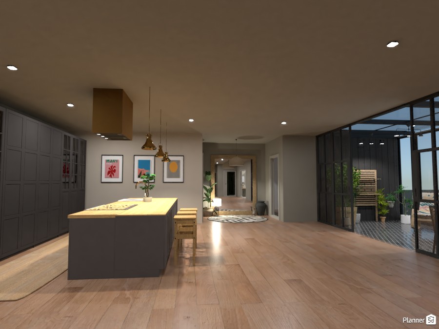 Scandi House - Kitchen #4492084 by Ana G