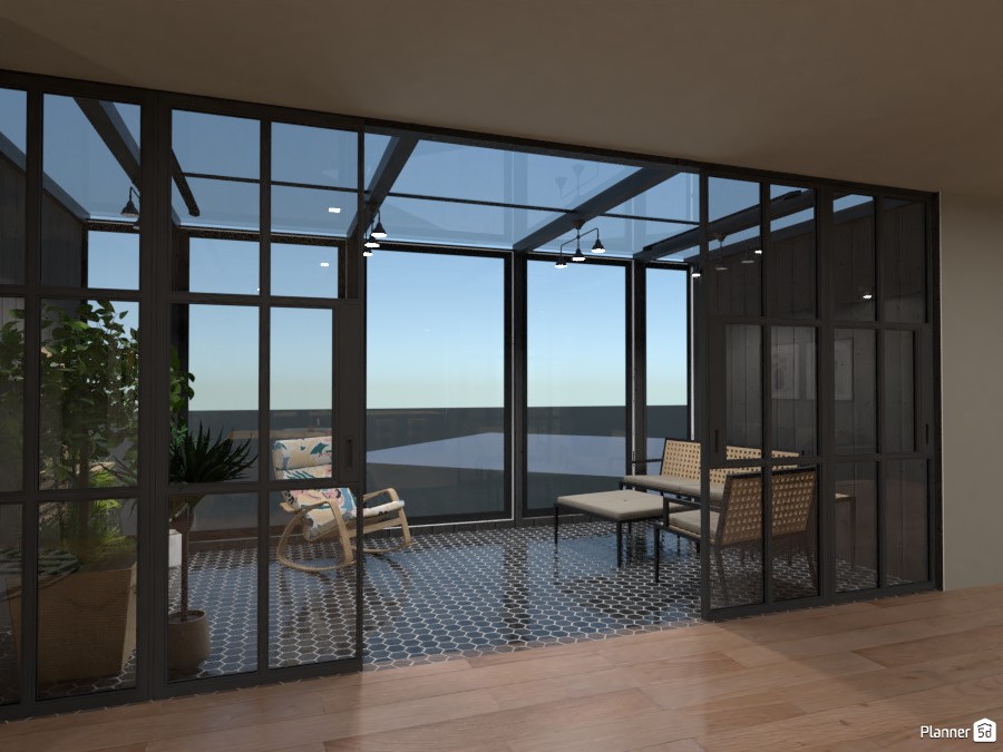 Scandi House - Conservatory #4492098 by Ana G