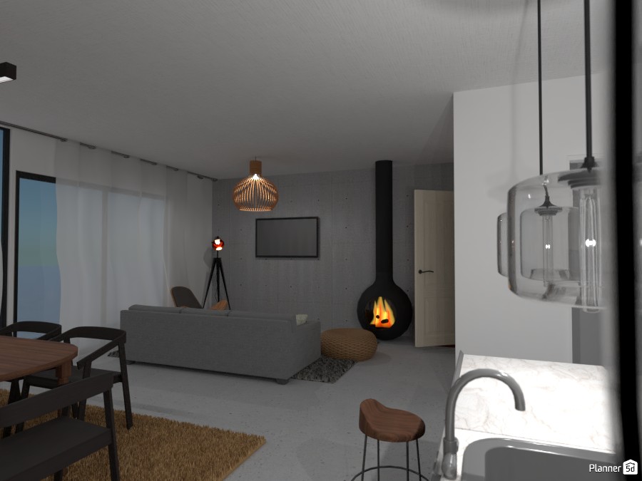 Lounge Room #3431646 by Anton van den Berg
