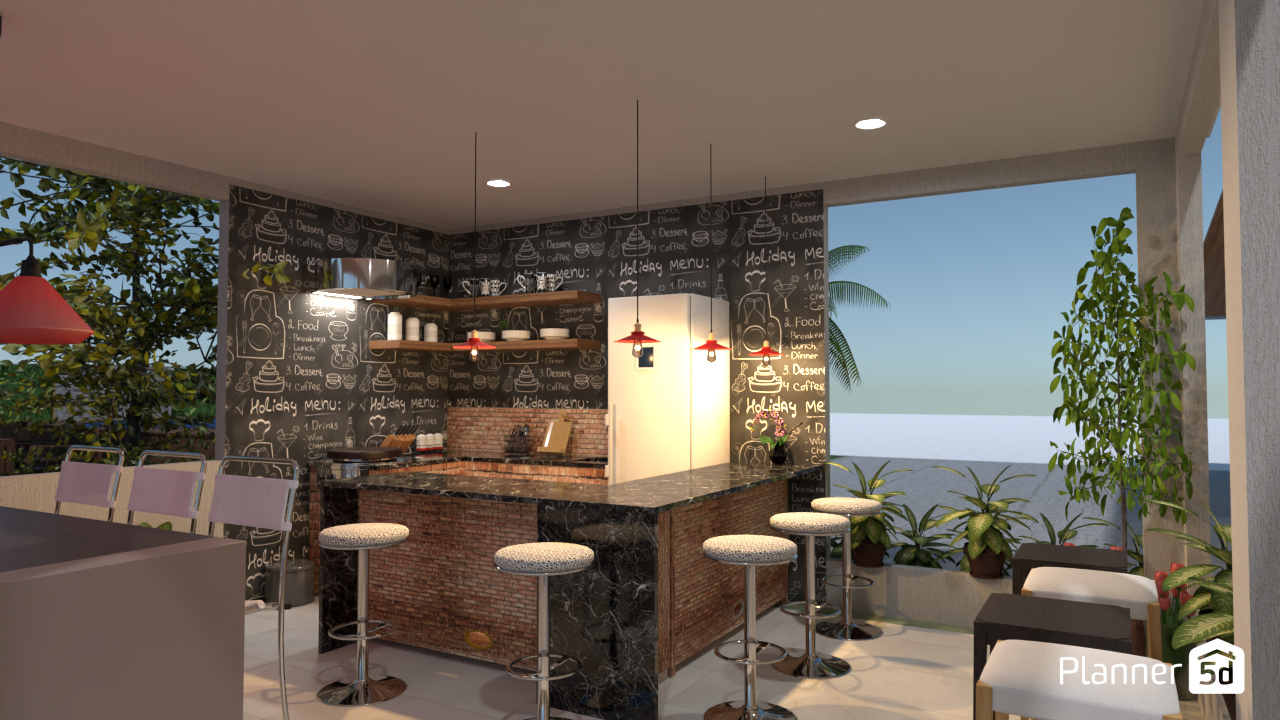 Área Gourmet #7471074 by Amanda Evans