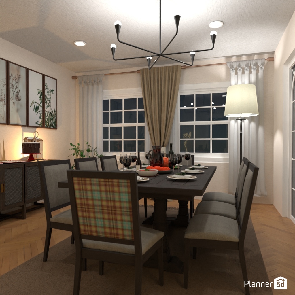 DB: Thanksgiving Day - room shell copy #23464227 by Editors Choice