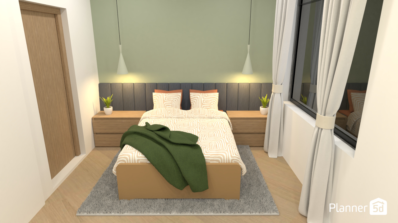 Studio Verde e Azul 6 #6337609 by Mari Mond