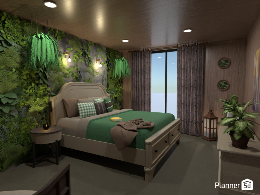 Design Battle Entry - Forest Bedroom #12829847 by Valerie