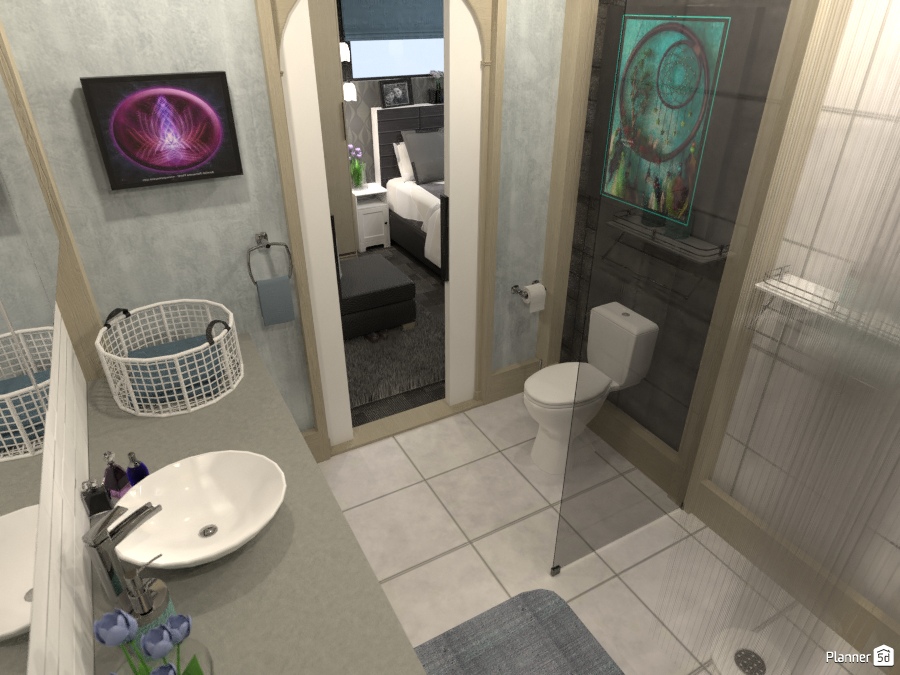 Ensuite to master bedroom #2216826 by Wilson