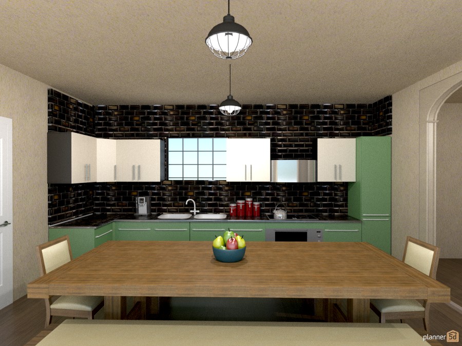 2 tone kitchen #968211 by Joy Suiter