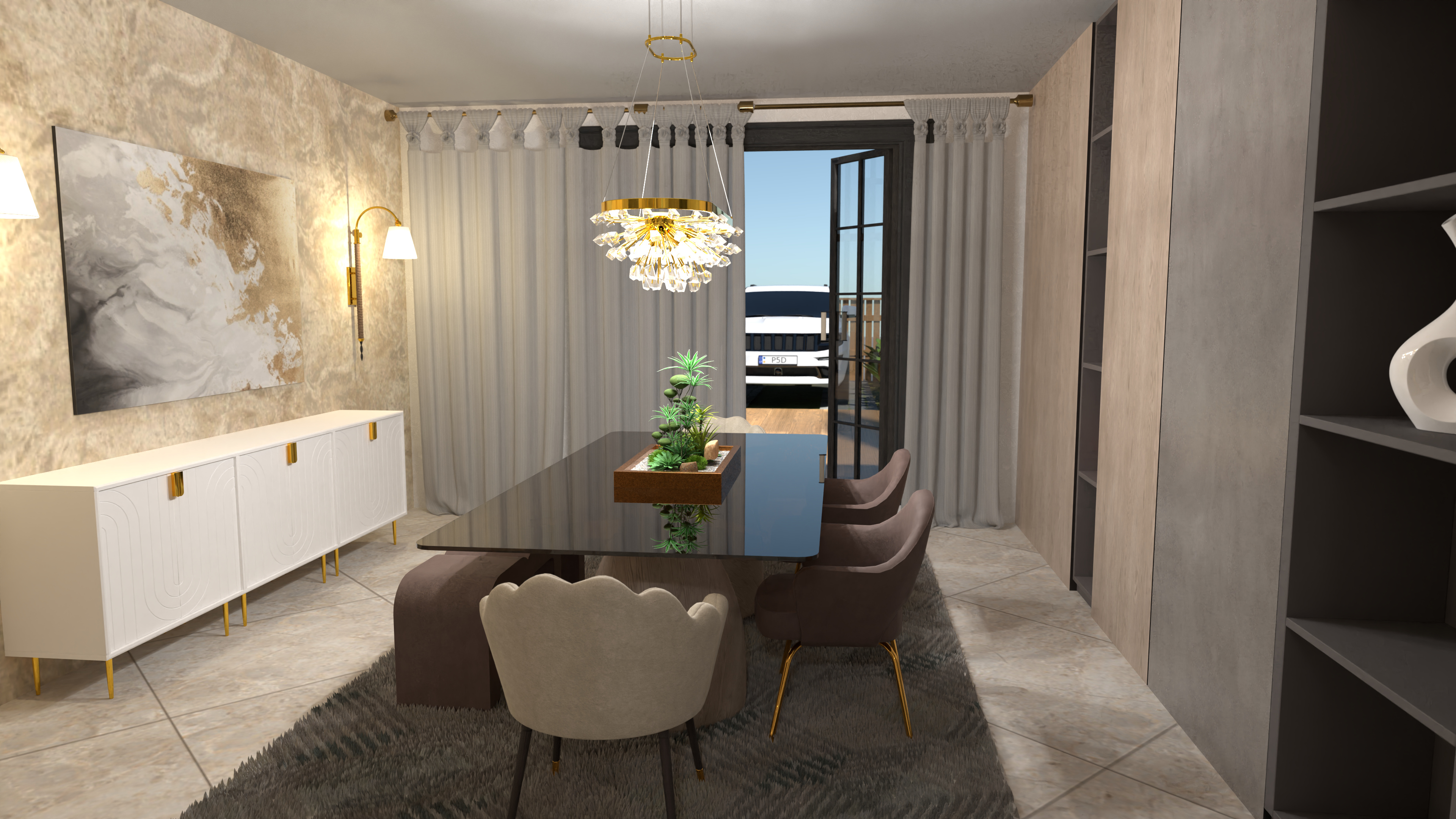 2023 Dining Room #10987912 by Moonface