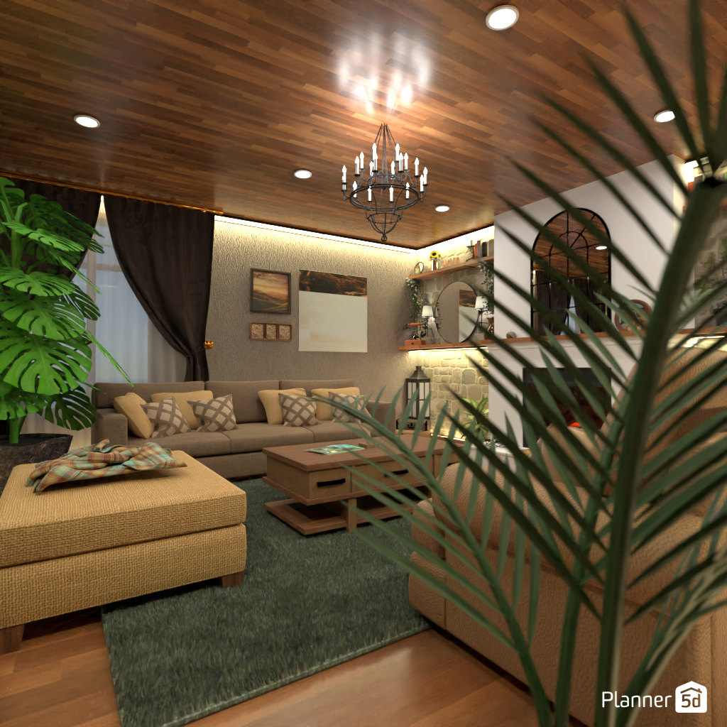 Country Living room #20227427 by Editors Choice