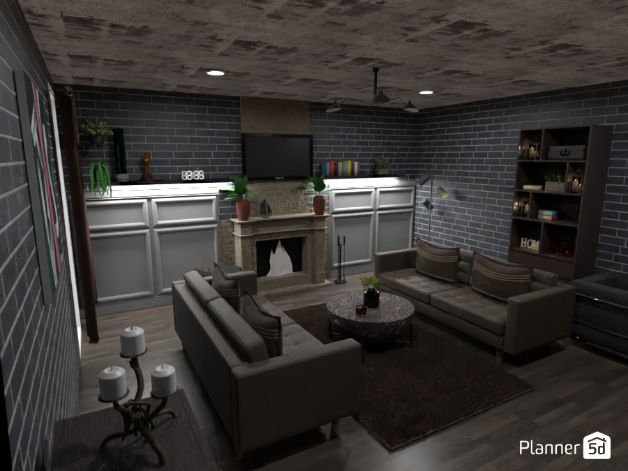 Mens living Room #13572839 by Javier Deleon