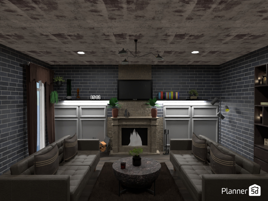 Men's Living Room redux #13572855 by Javier Deleon