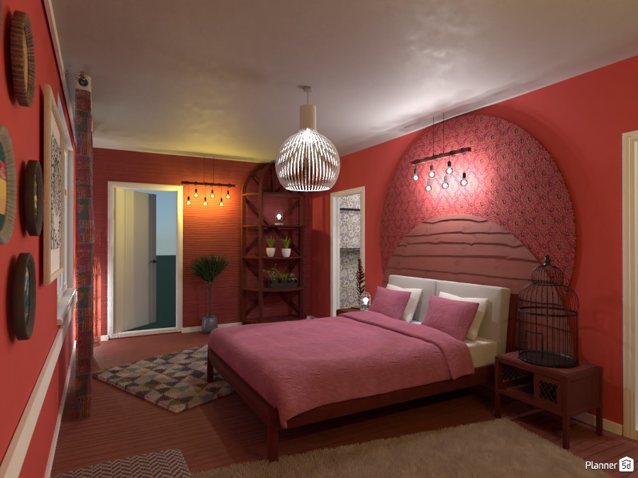 Raspberry bedroom #3568021 by Rita