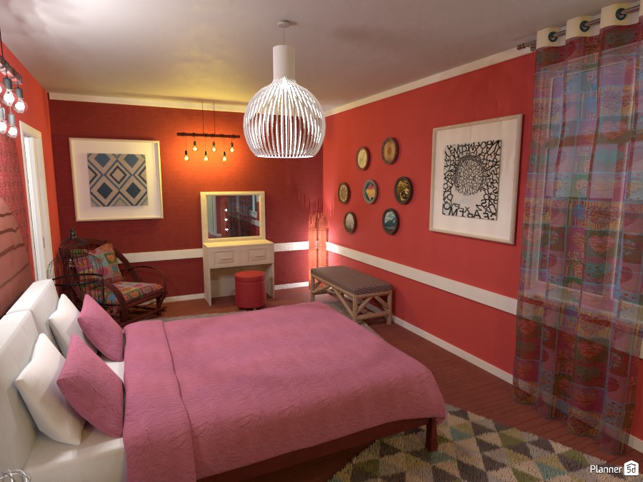 Raspberry bedroom 2 #3571388 by Rita