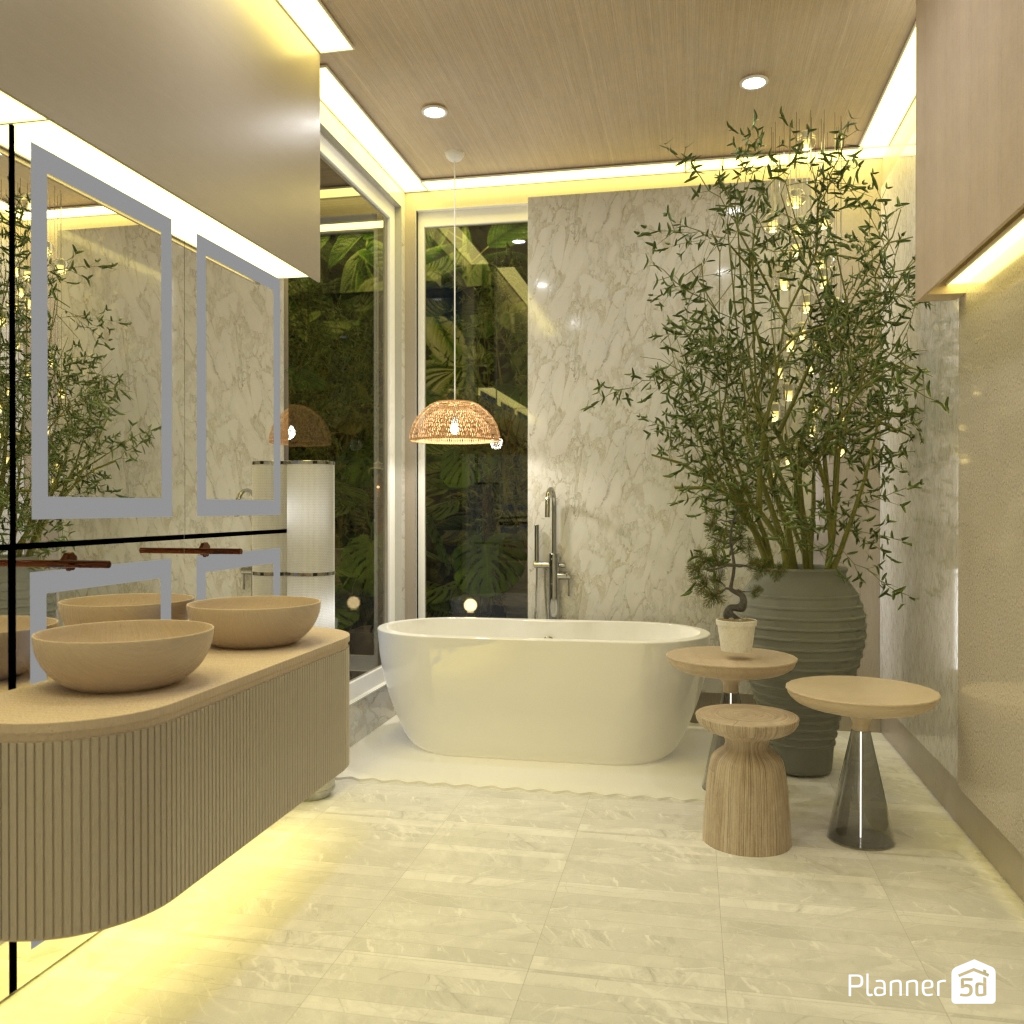 Natural bathroom #22135504 by Editors Choice