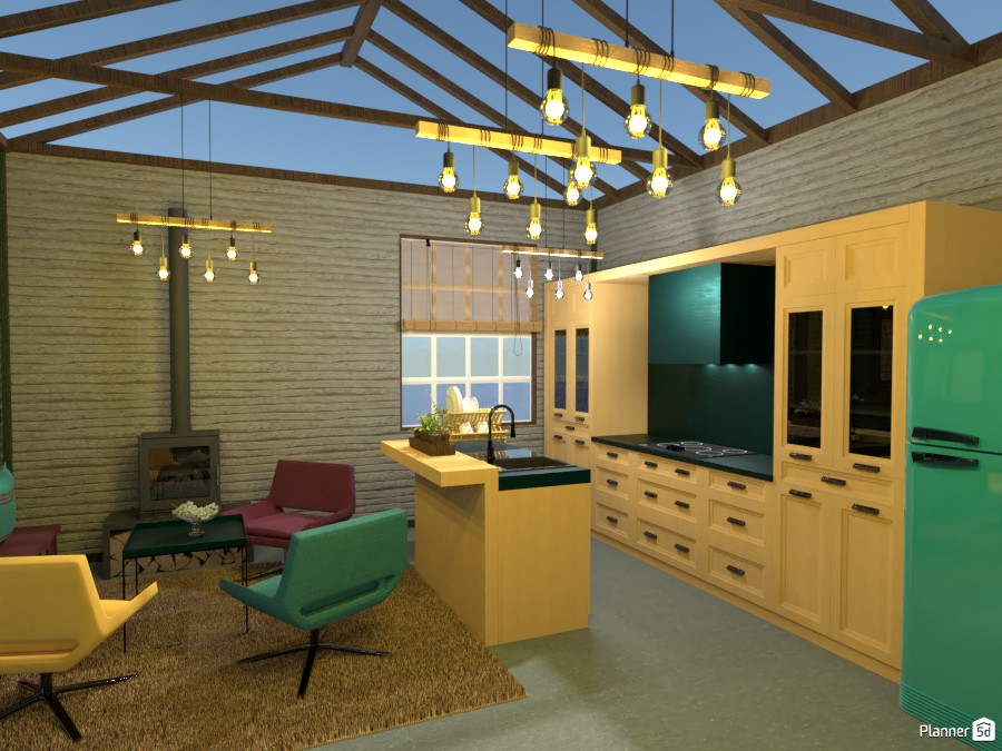 Green metallic counter #3562575 by Rita