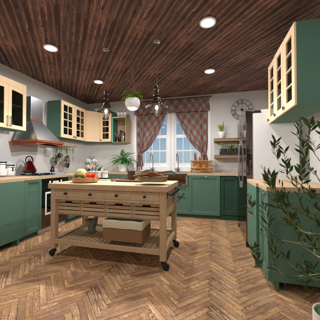 Vintage kitchen #13259079 by Editors Choice