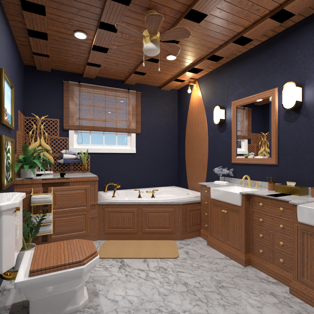 Nautical bathroom #12262354 by Editors Choice