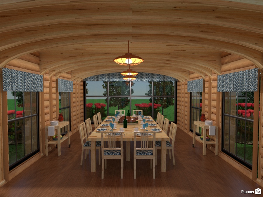 rustic inn and dining #1308904 by Joy Suiter