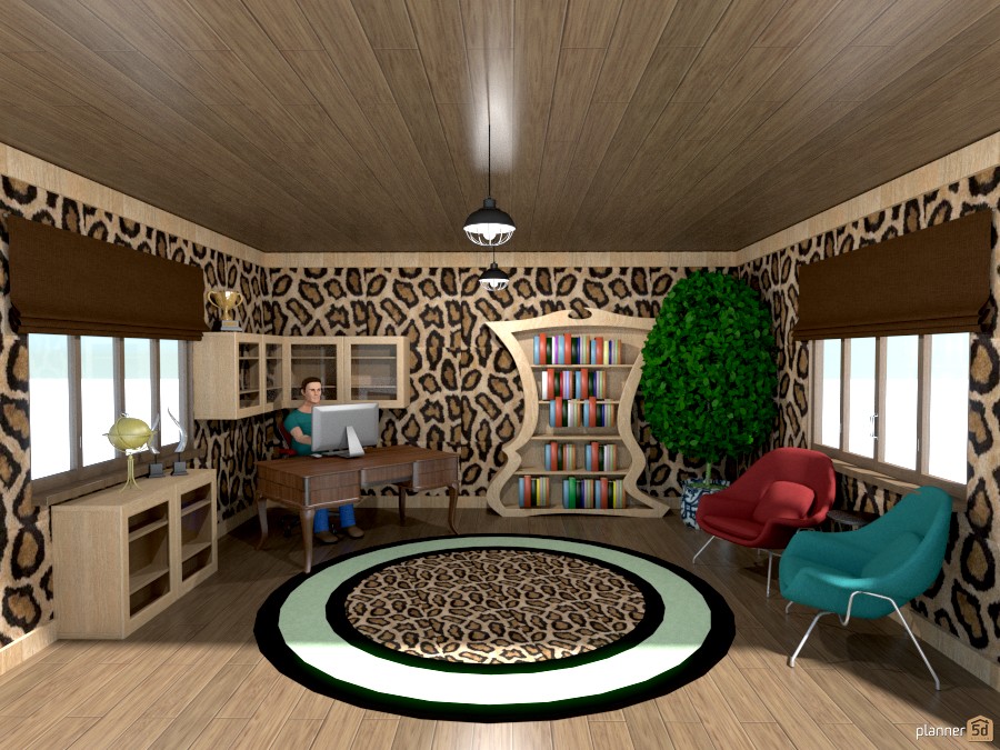 leopard den #1002198 by Joy Suiter