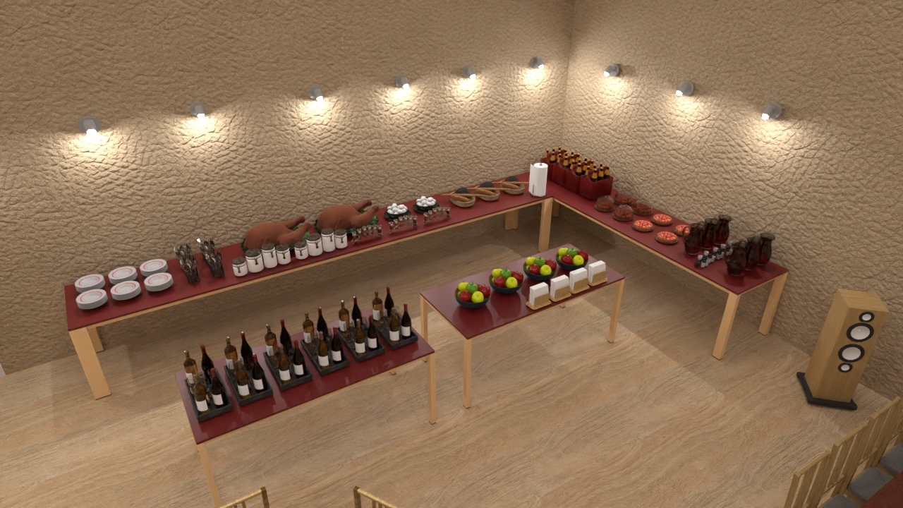 BUFFET AREA #4001707 by Jhan Mark S. Costillas