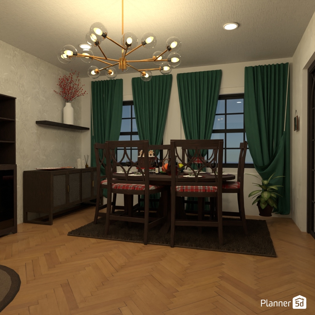 DB: Thanksgiving Day - room shell copy #23407791 by Editors Choice