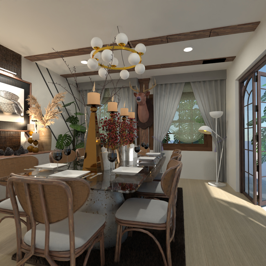 DB: Thanksgiving Day - room shell copy #15877255 by Editors Choice