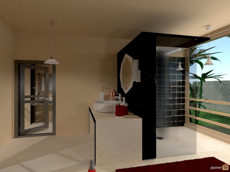 Shower with a view #1047709 by Rodica