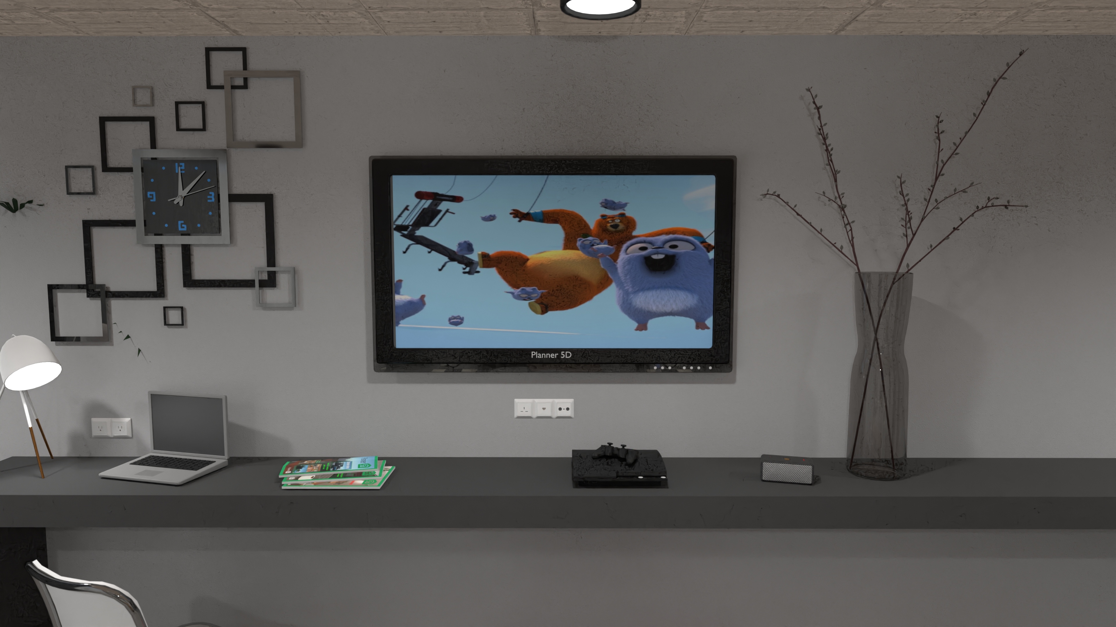 Modern Concrete House #23565758 by ZACKY DESIGNER