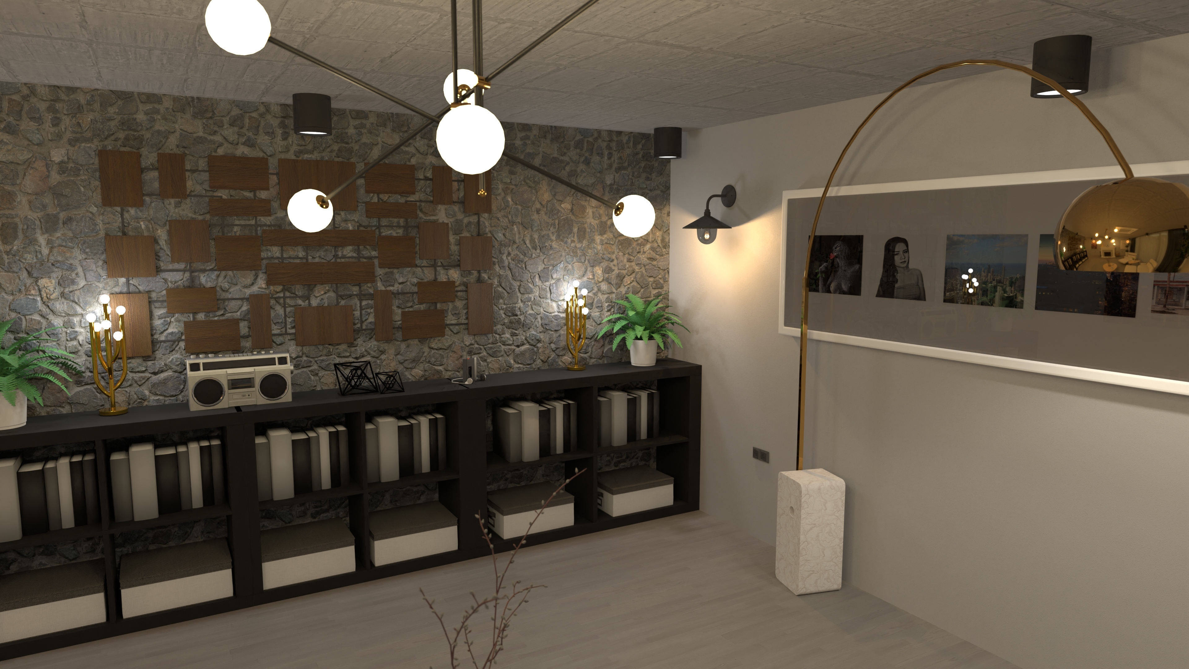 Modern Concrete House #23565870 by ZACKY DESIGNER