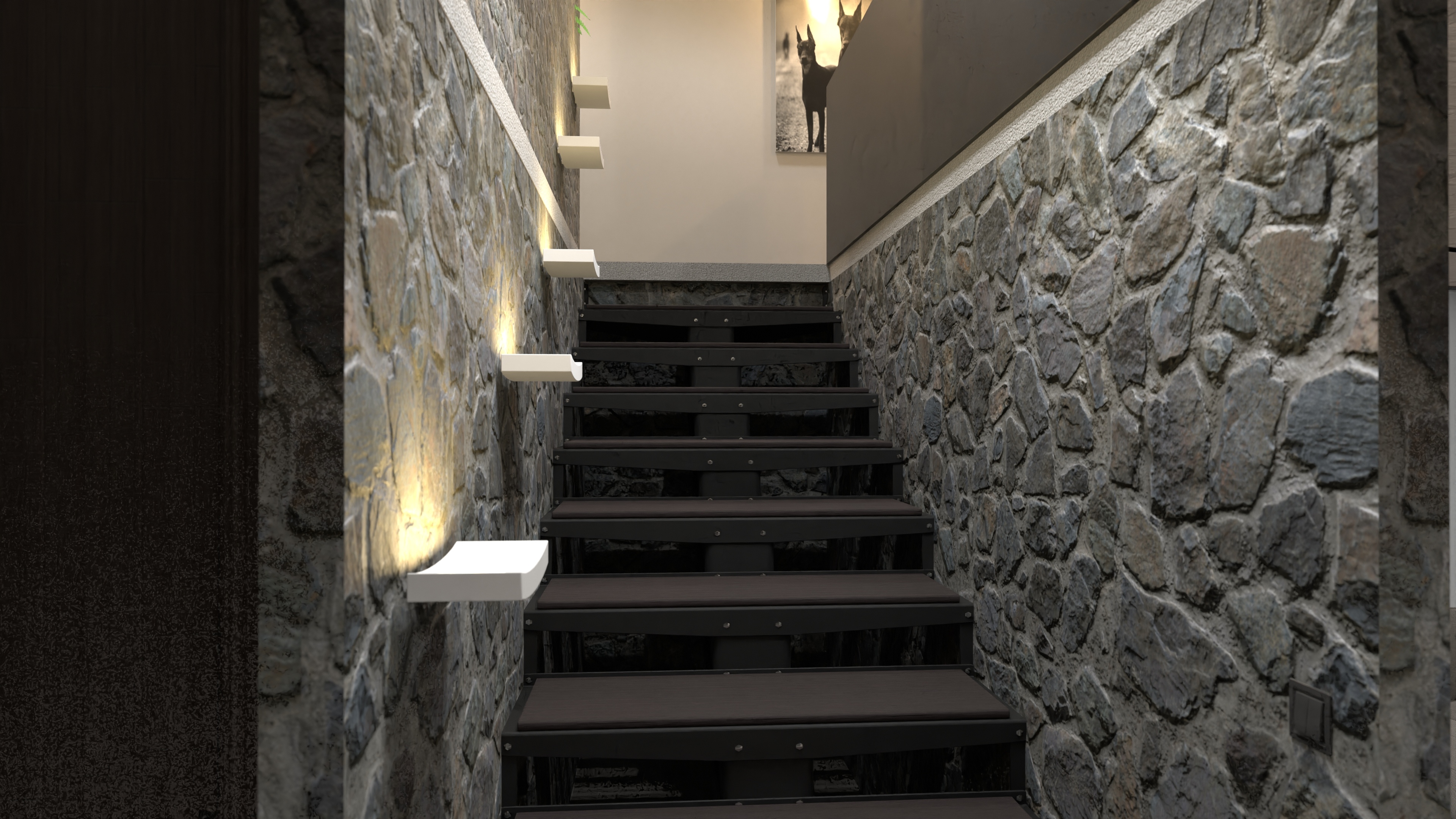 Modern Concrete House #23565966 by ZACKY DESIGNER