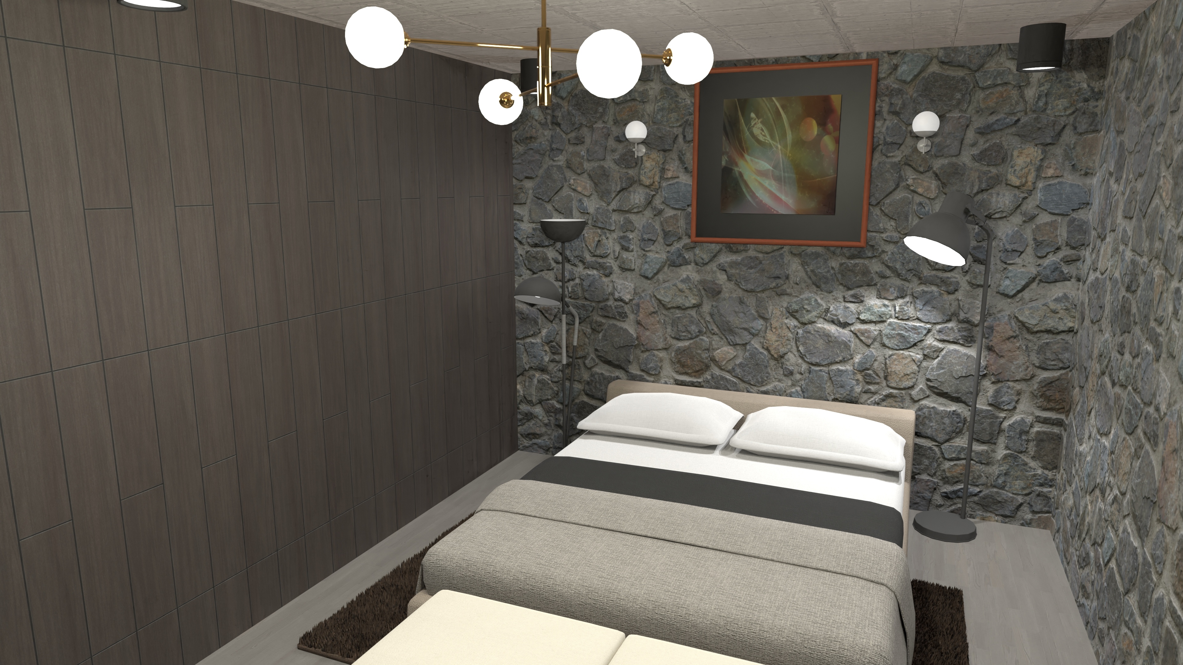 Modern Concrete House #23566422 by ZACKY DESIGNER