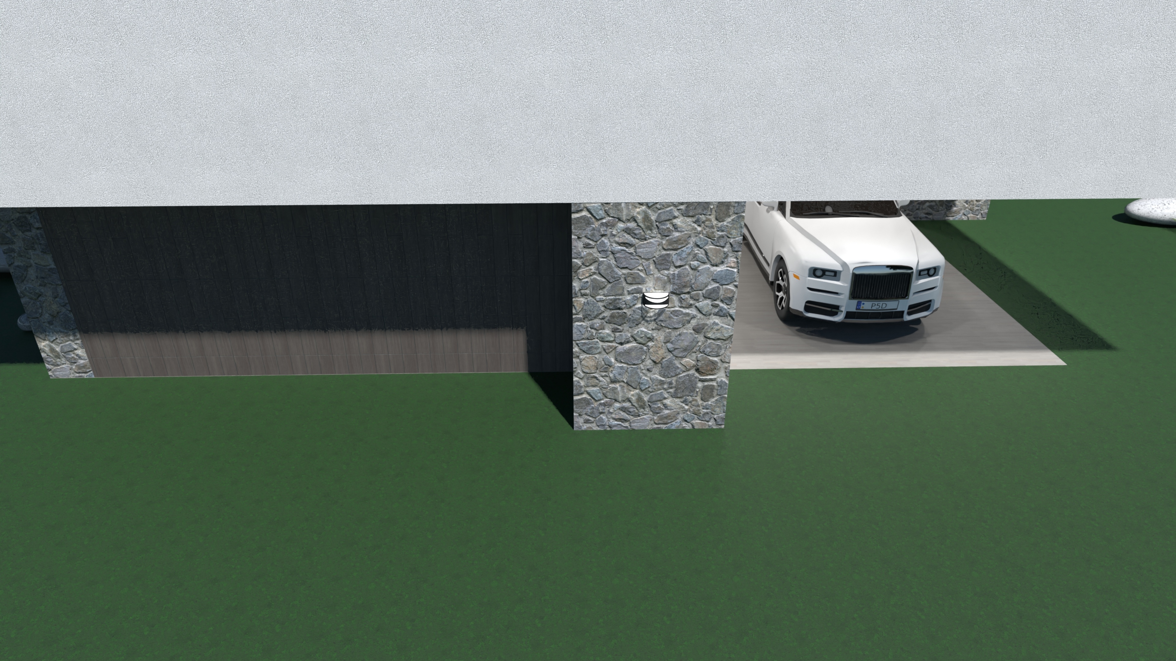 Modern Concrete House #23567178 by ZACKY DESIGNER