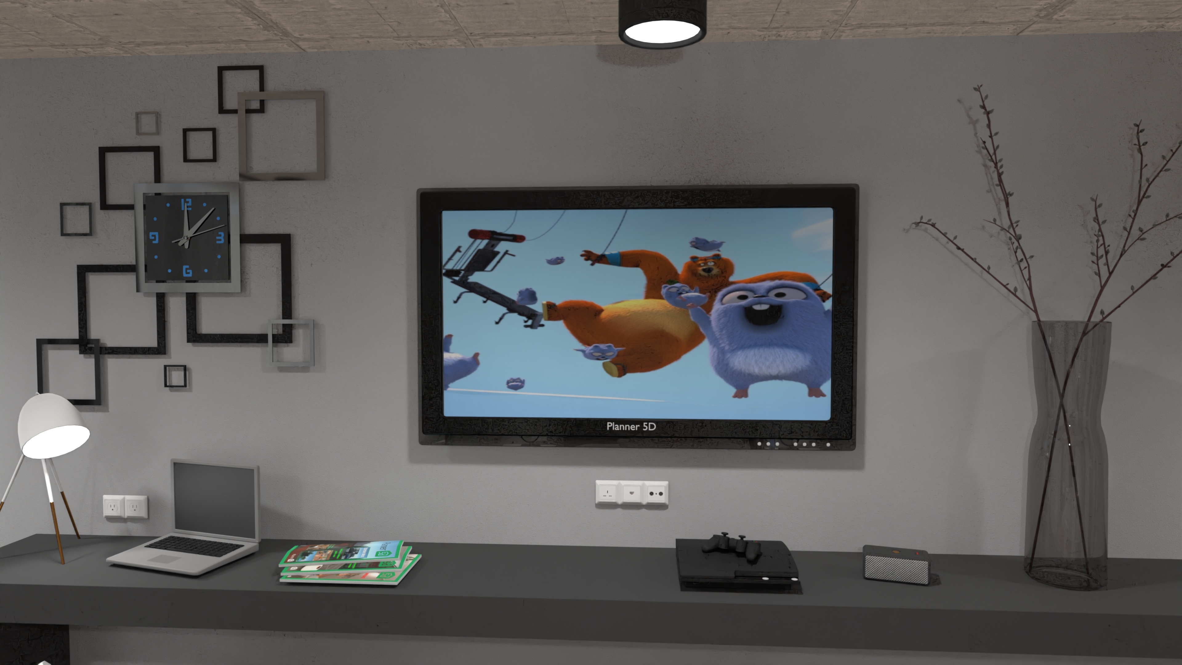 Modern Concrete House #23565474 by ZACKY DESIGNER