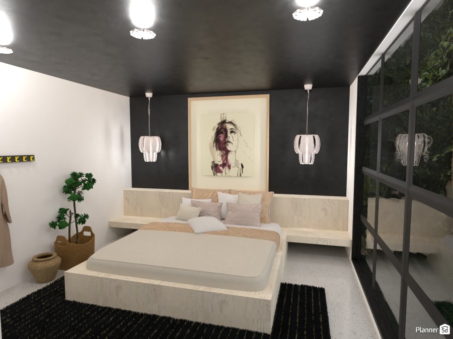 October 2020: Bedroom #3680410 by Moonface