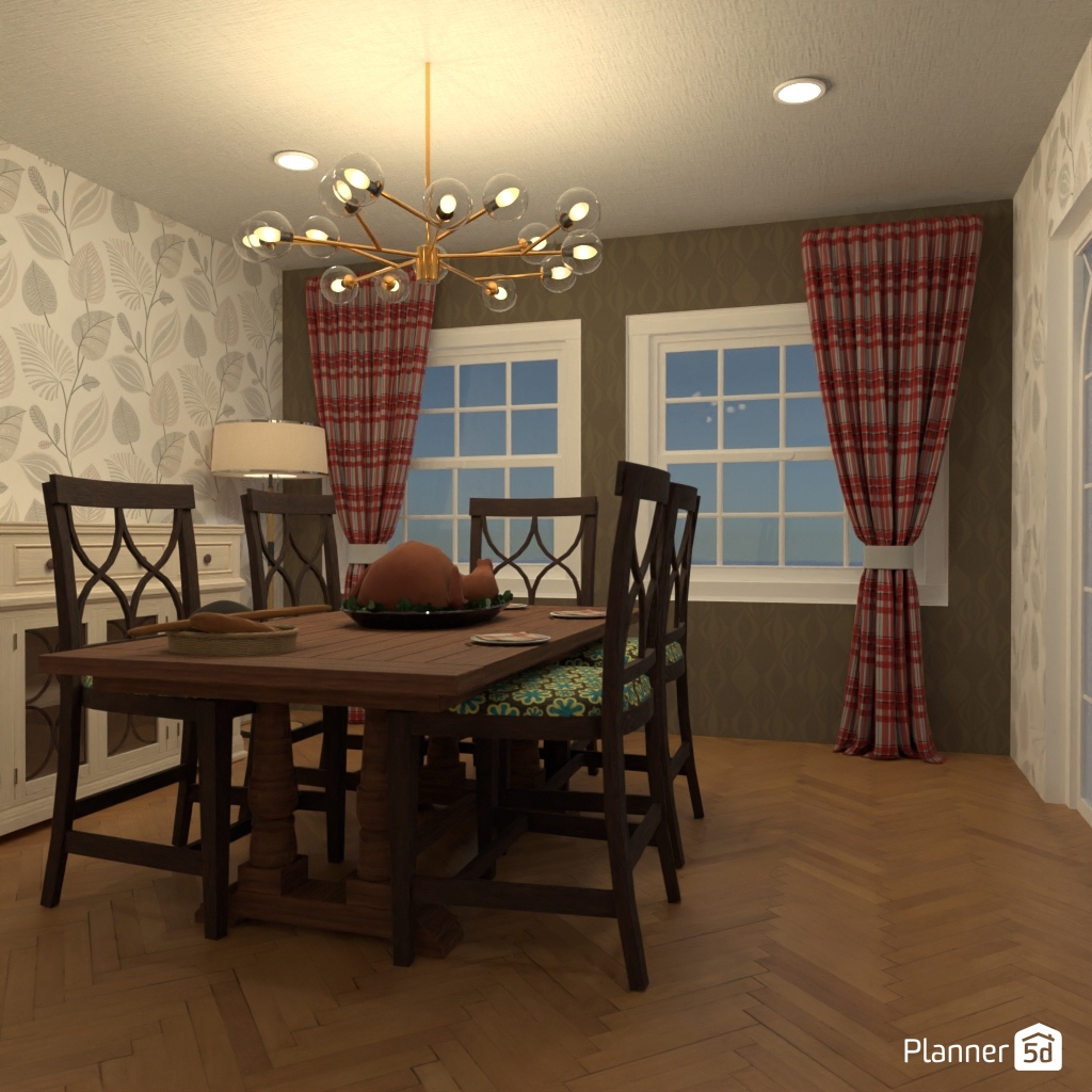 DB: Thanksgiving Day - room shell copy #23481586 by Editors Choice