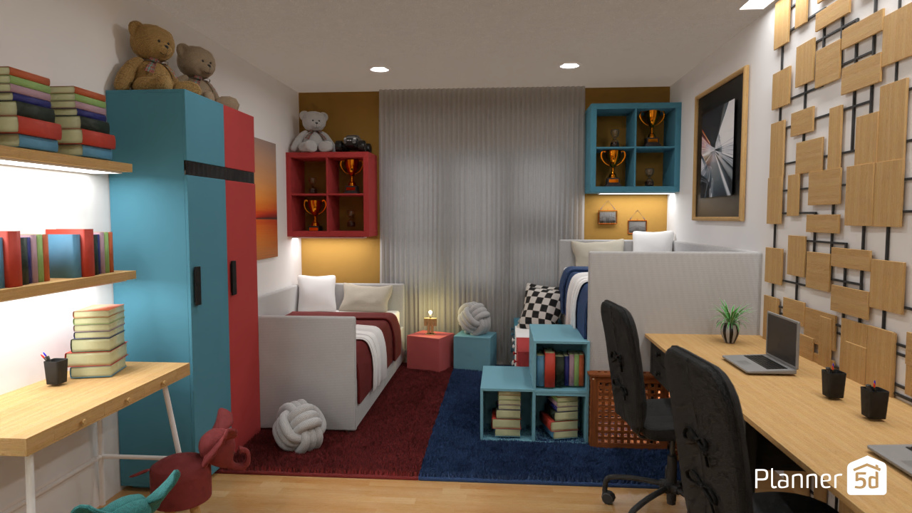 Kid's Room #19919784 by Donell Banze