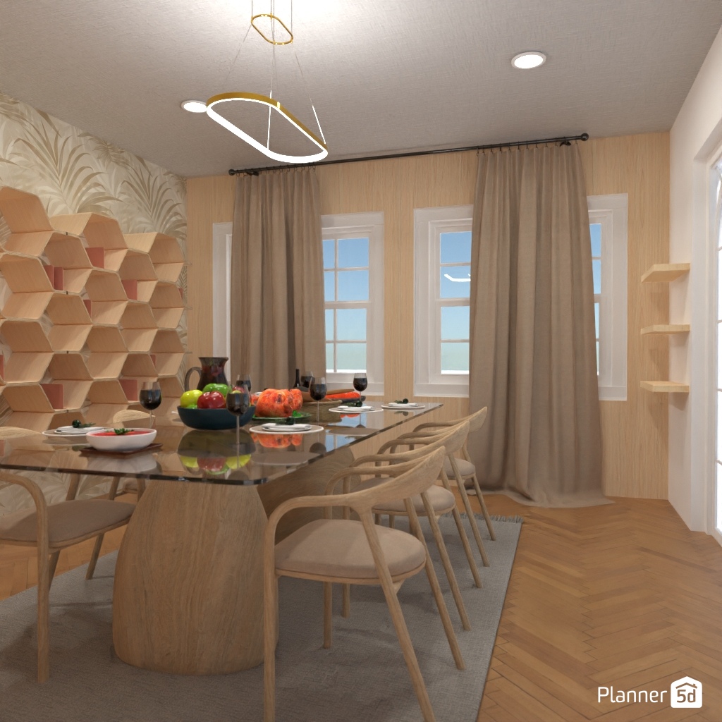 DB: Thanksgiving Day - room shell copy #23413019 by Editors Choice