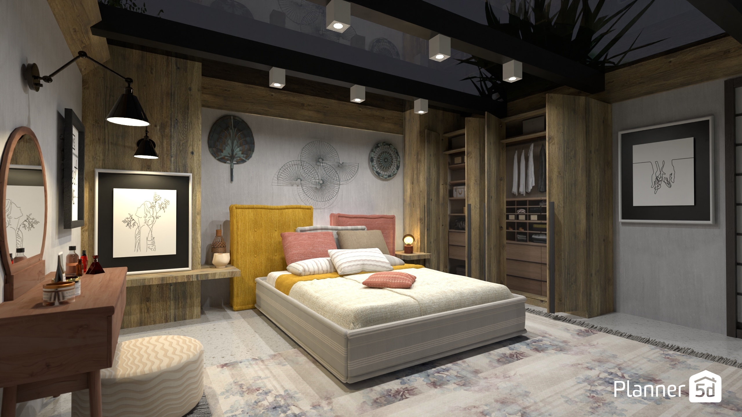 Bedroom in Loft #1 #23767975 by Moonface