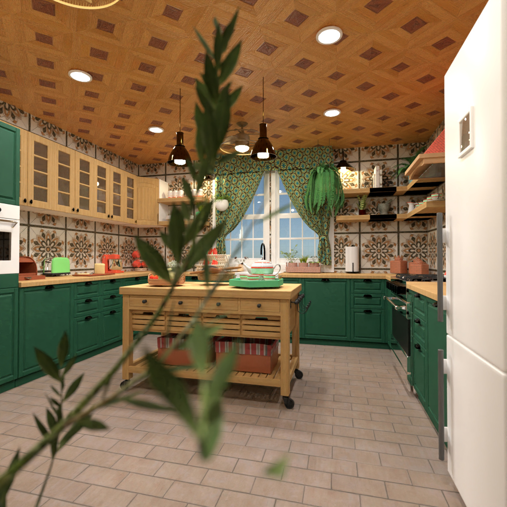 Vintage kitchen #13291651 by Editors Choice