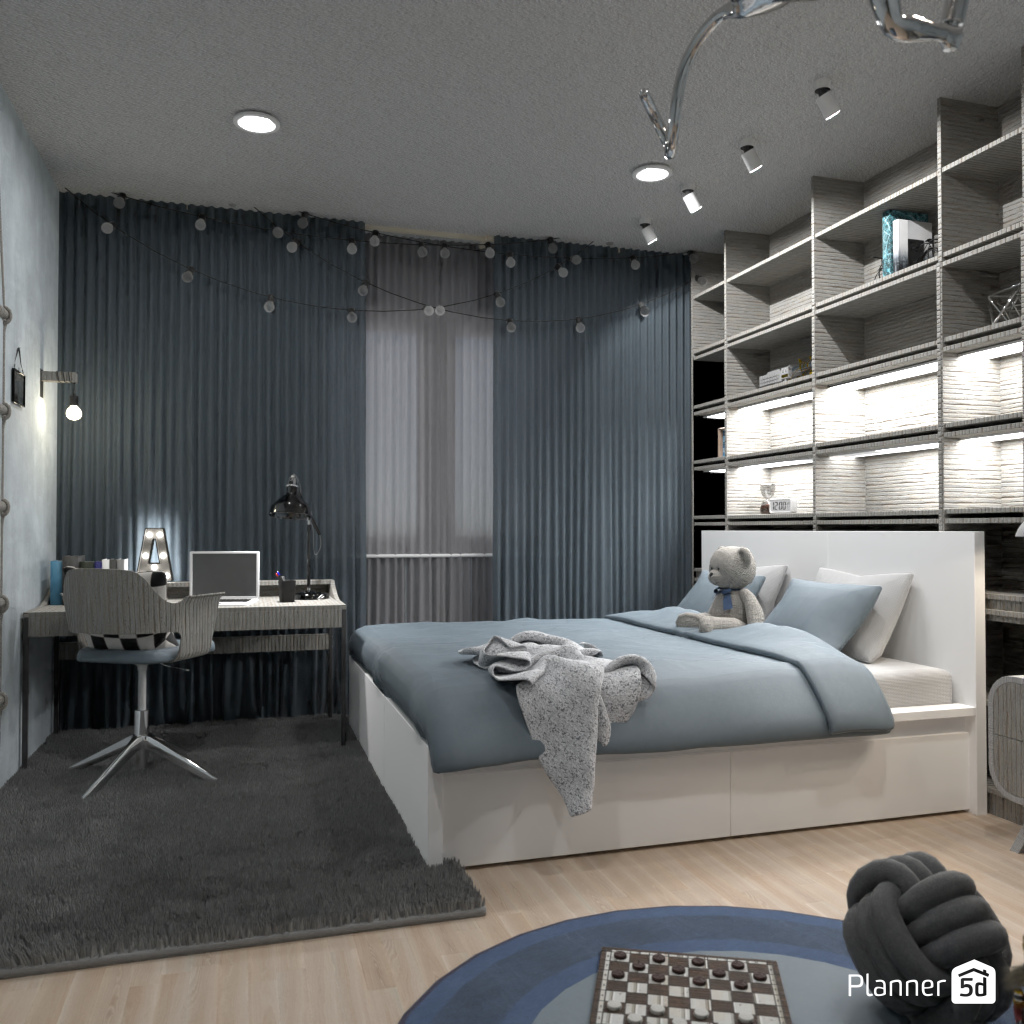 Blue kids room #19532332 by Editors Choice