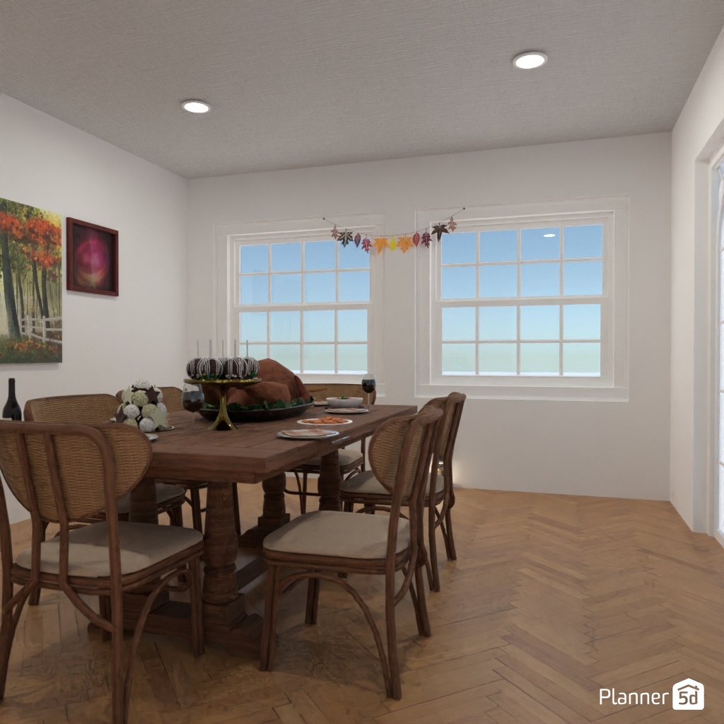 DB: Thanksgiving Day - room shell copy #23433319 by Editors Choice