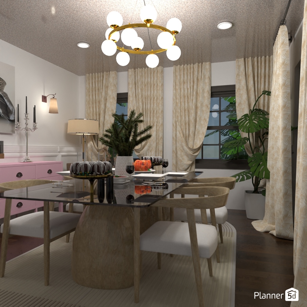 DB: Thanksgiving Day - room shell copy #23402139 by Editors Choice