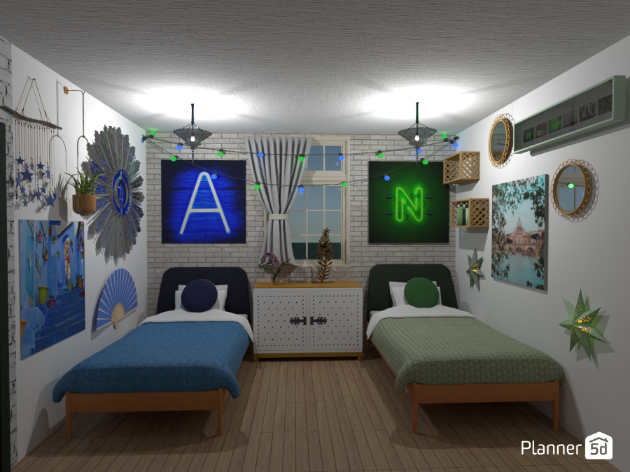 Twins room #6333389 by Anonymous:):)