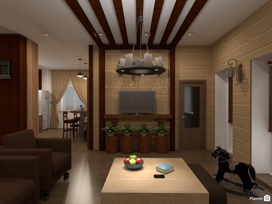 Гостиная #1382295 by Татьяна Максимова