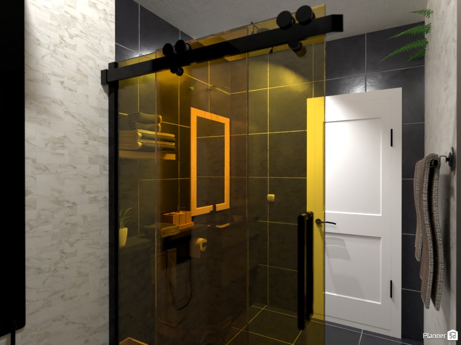 Outro Ângulo Banheiro Preto #5475185 by Leonardo Santos