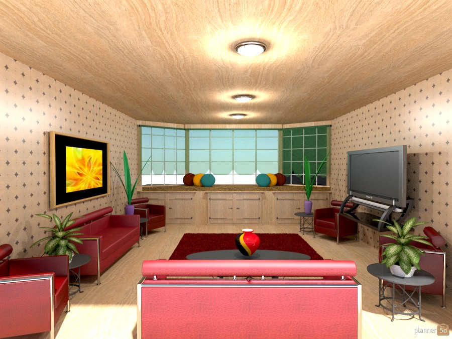 red furniture #853983 by Joy Suiter