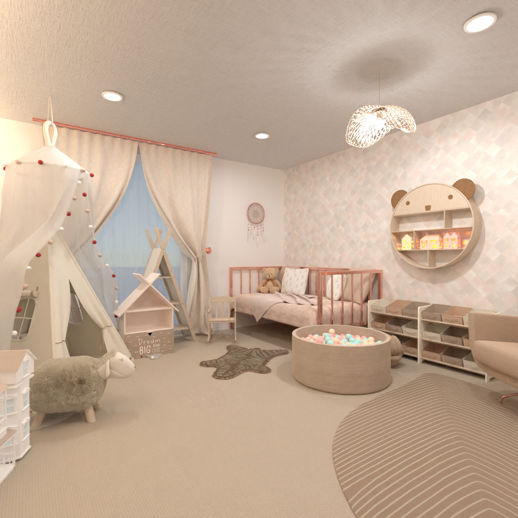 Pink Bedroom 11699192 by Editors Choice image
