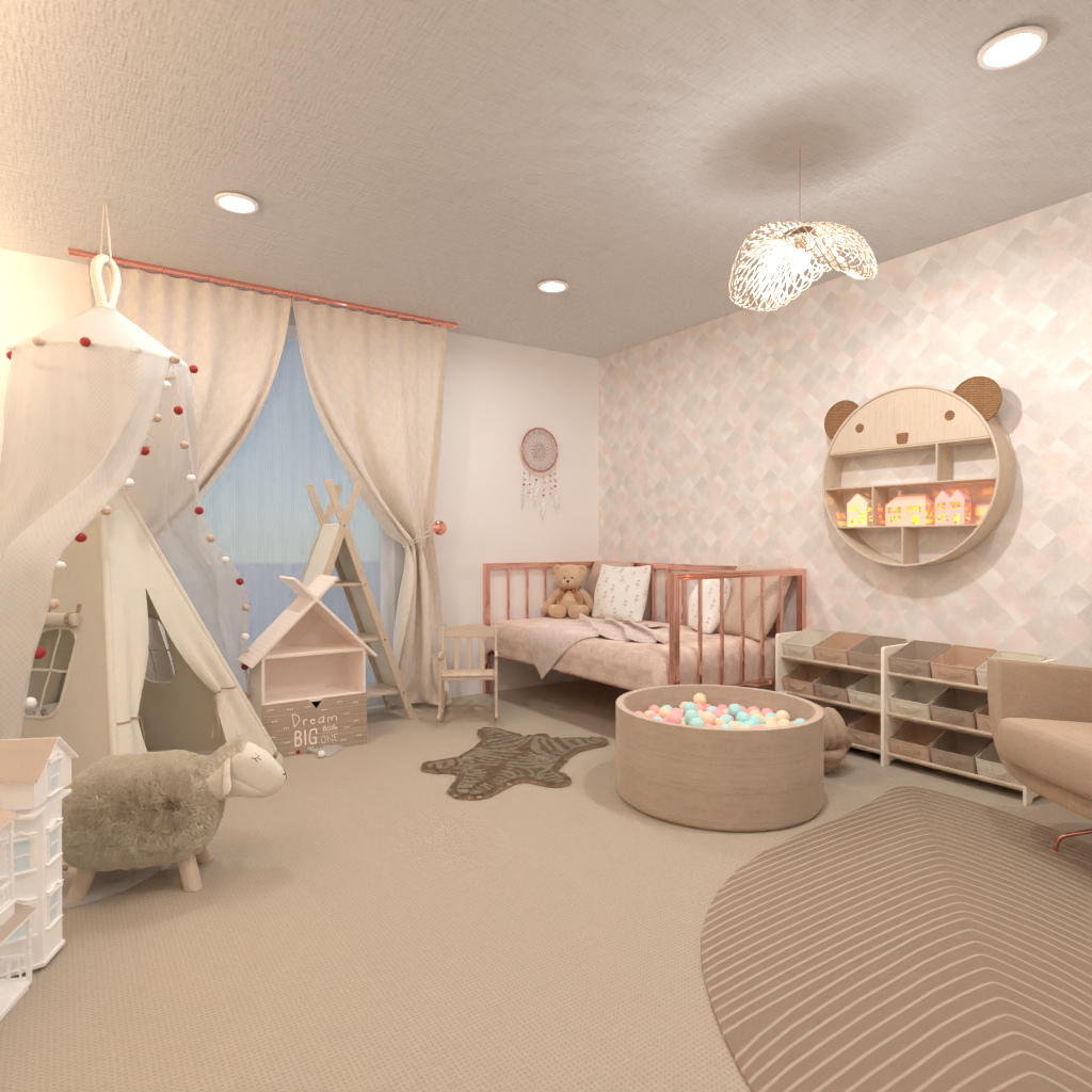 Pink Bedroom #11699192 by Editors Choice
