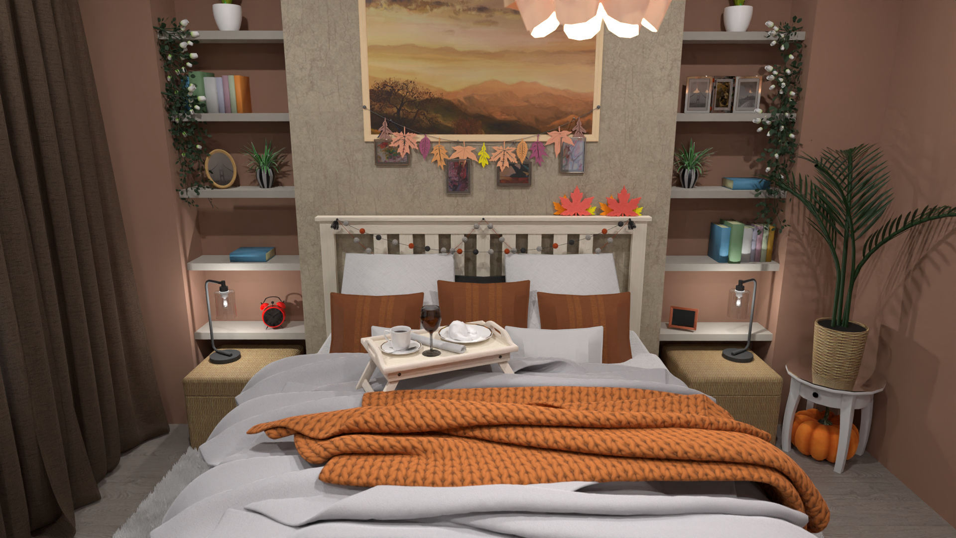 Fall Bedroom #12183756 by Gabija